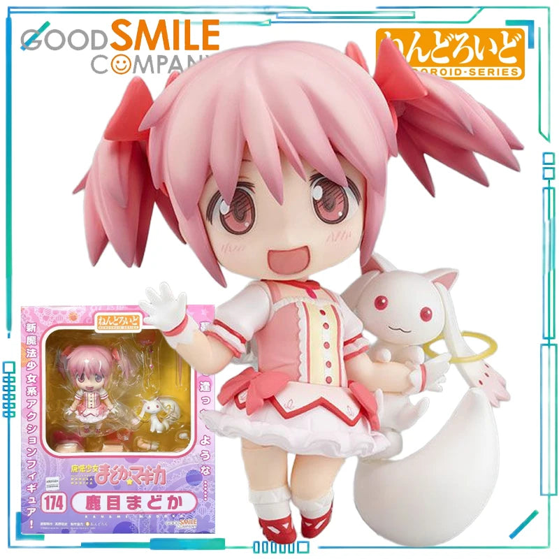 GSC Genuine NENDOROID Series PUELLA MAGI MADOKA MAGICA 174 Kaname Madoka Q-version Humanoid Movable Model Toy Collection