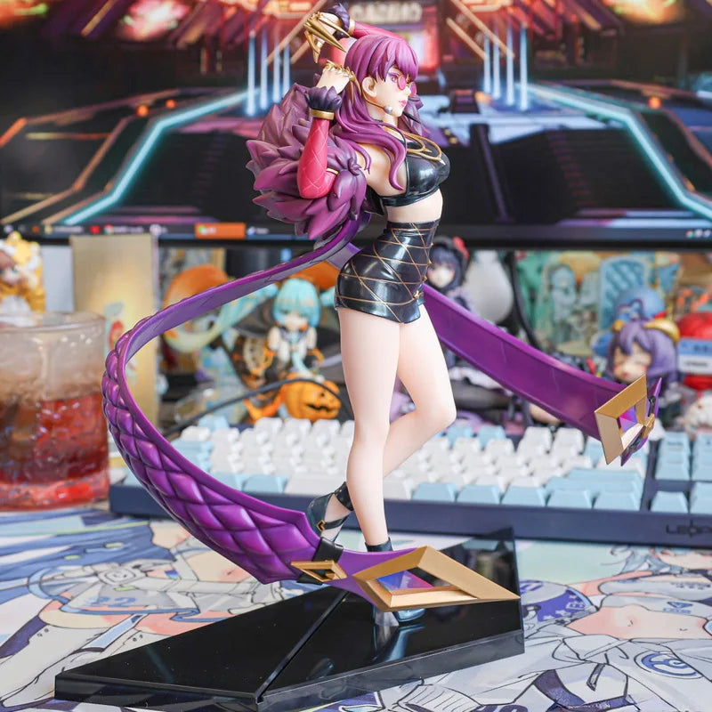 K/DA Evelynn Figure Ahri Akali Kai'Sa PVC 27cm 1/7 Anime Toy Game Merchandise Model Collection Display Gift Official In Stock