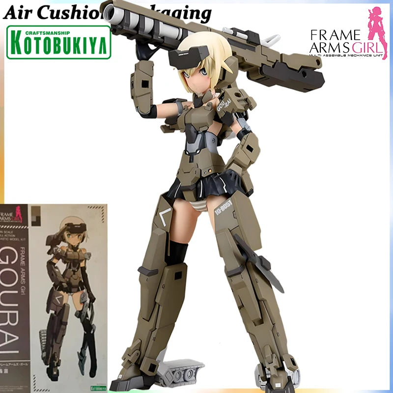 Kotobukiya FAG Genuine FRAME ARMS GIRL Series GOURAI Complete GOURAI Kai 1.0 2.0 Samurai Armory TV Ver Action Figures Model Toys