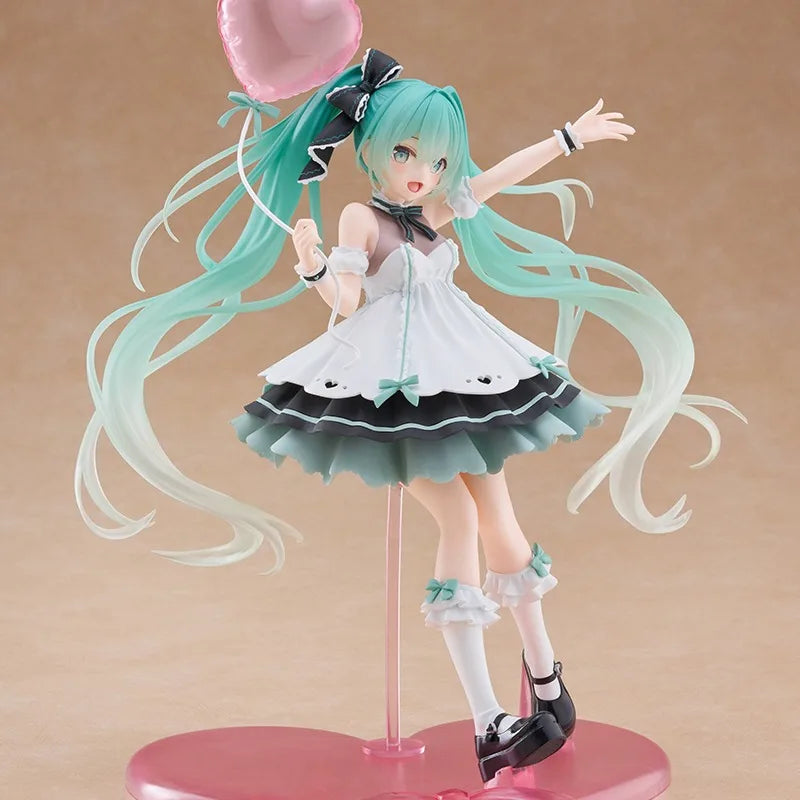 Original TAITO Hatsune Miku Birthday Party 2025 AMP Figure Ver. Anime Action Model Collectible Toys Gift