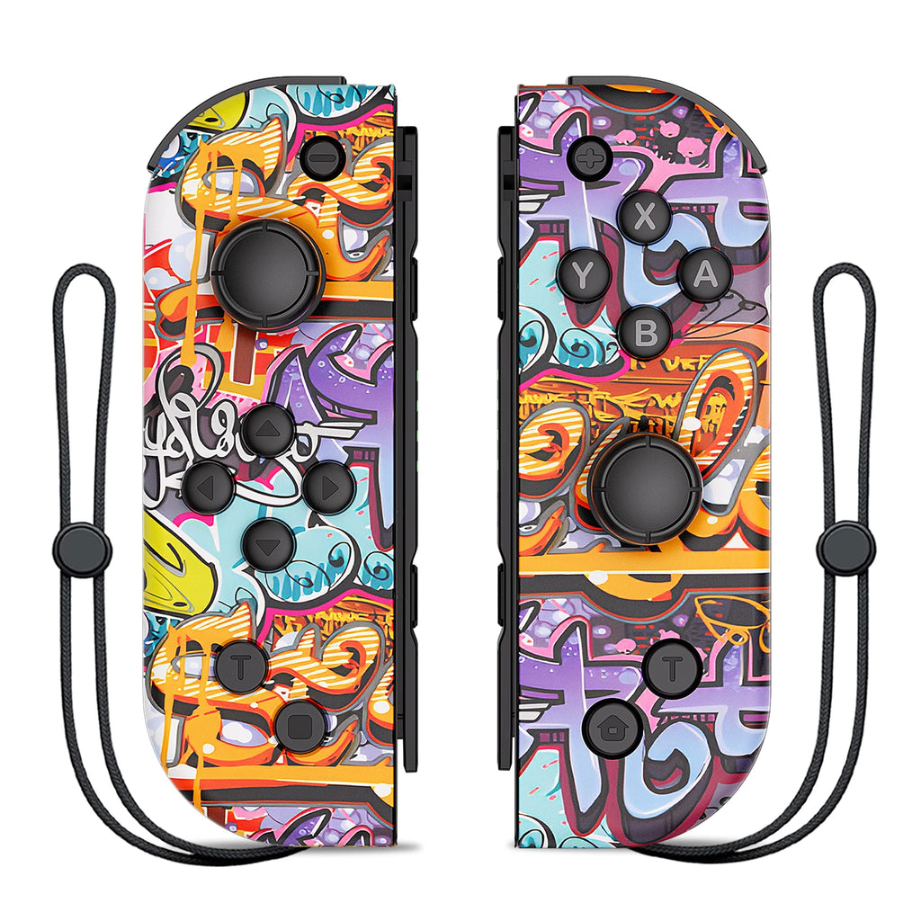 Joypad For Nintendo Switch/OLED/Lite - Vibration Turbo Wake-up FUNC NO Drift , Wireless Controller L/R Handle RGB Light