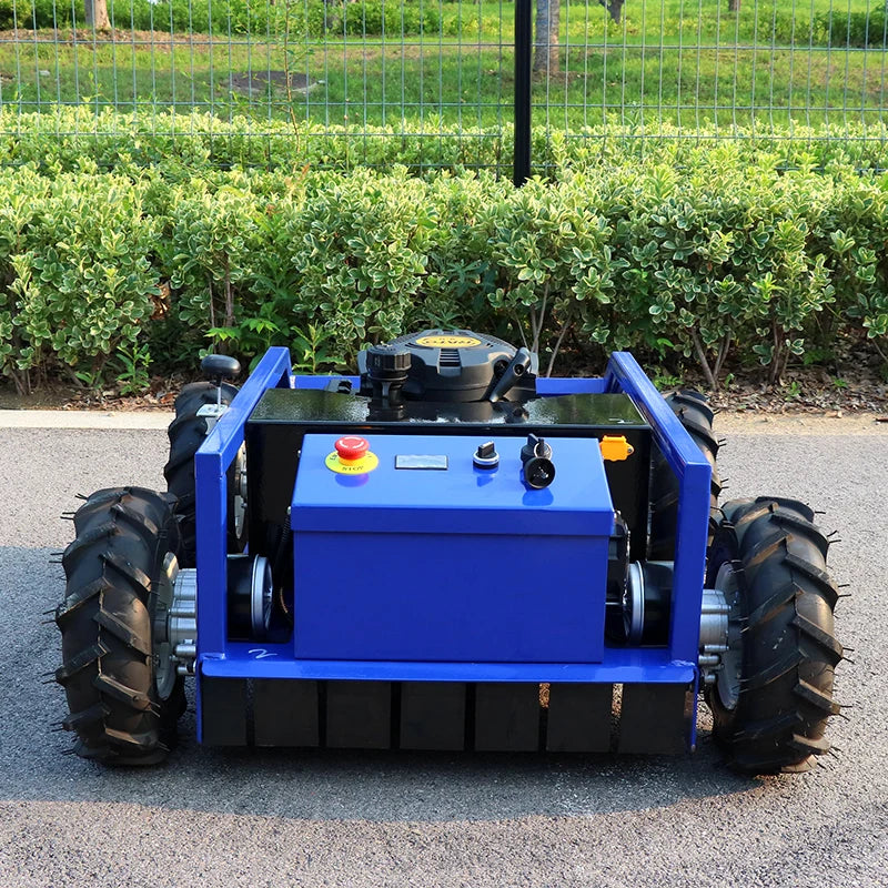 Customized High Efficiency Customized Durable Remote Control Lawn Mower with Engine