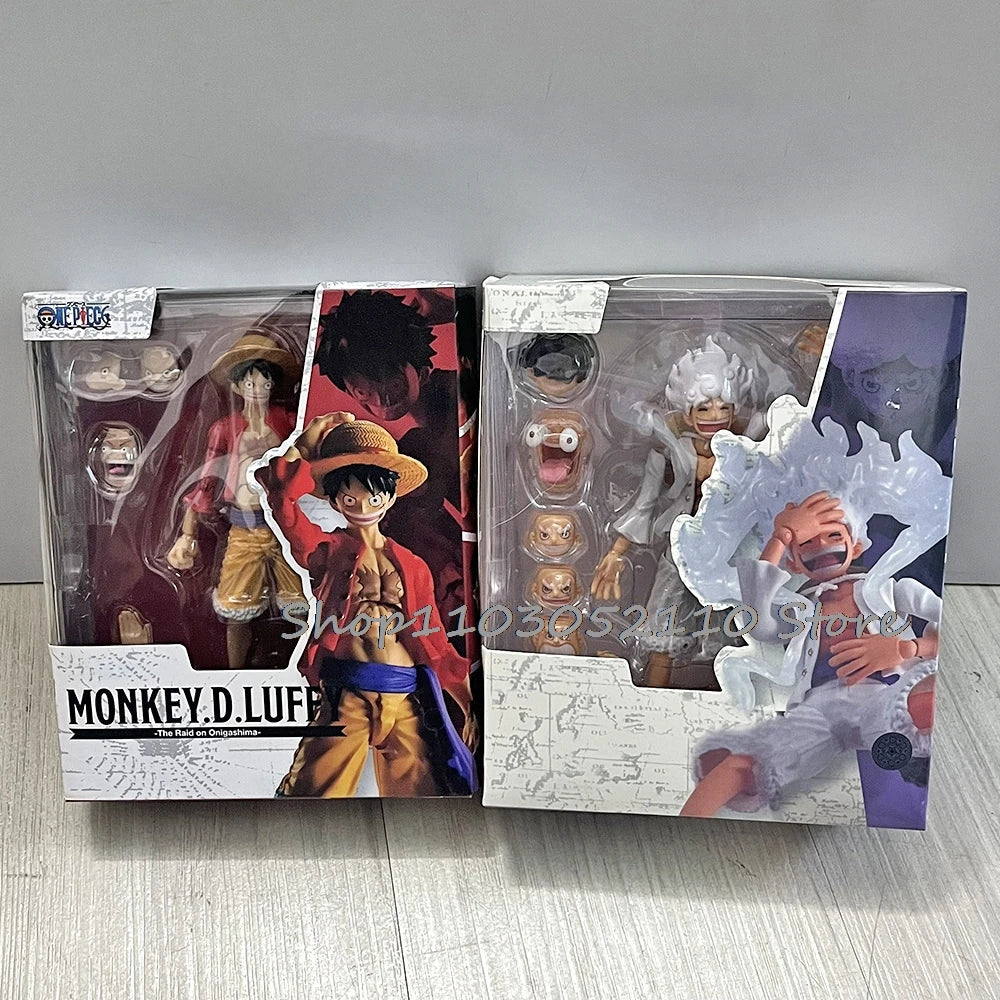 Monkey D Luffy Figure White Nika Luffy S.H.Figuarts Luffy SHF Figure Movable Joints Collection Model Toys Birthday Gifts