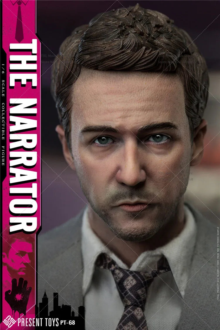 Present Toys PT-SP68 1/6 Scale Fight Club Action Figure - Jack Edward Harrison Norton 12 Inch Full Set Male Soldier Model