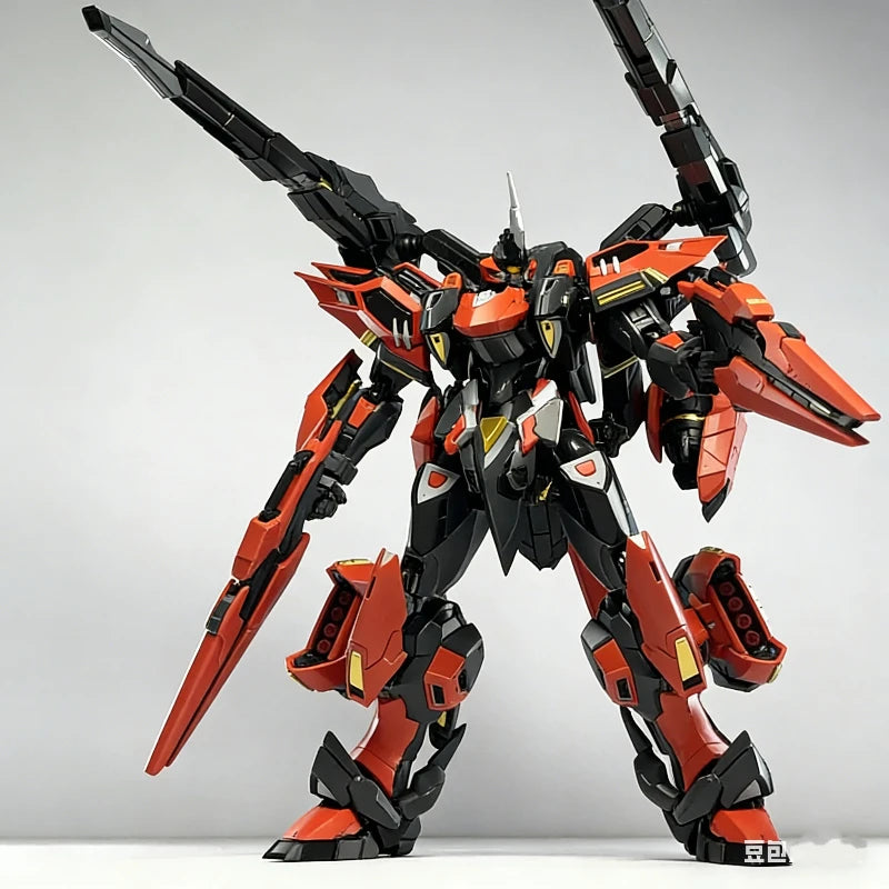 AN-01 Yanmie 1/100 Plastic Model Kit Assembly Mecha Alloy Frame Action Figure With Water Decal Collectible Toy Ornament Boy Gift