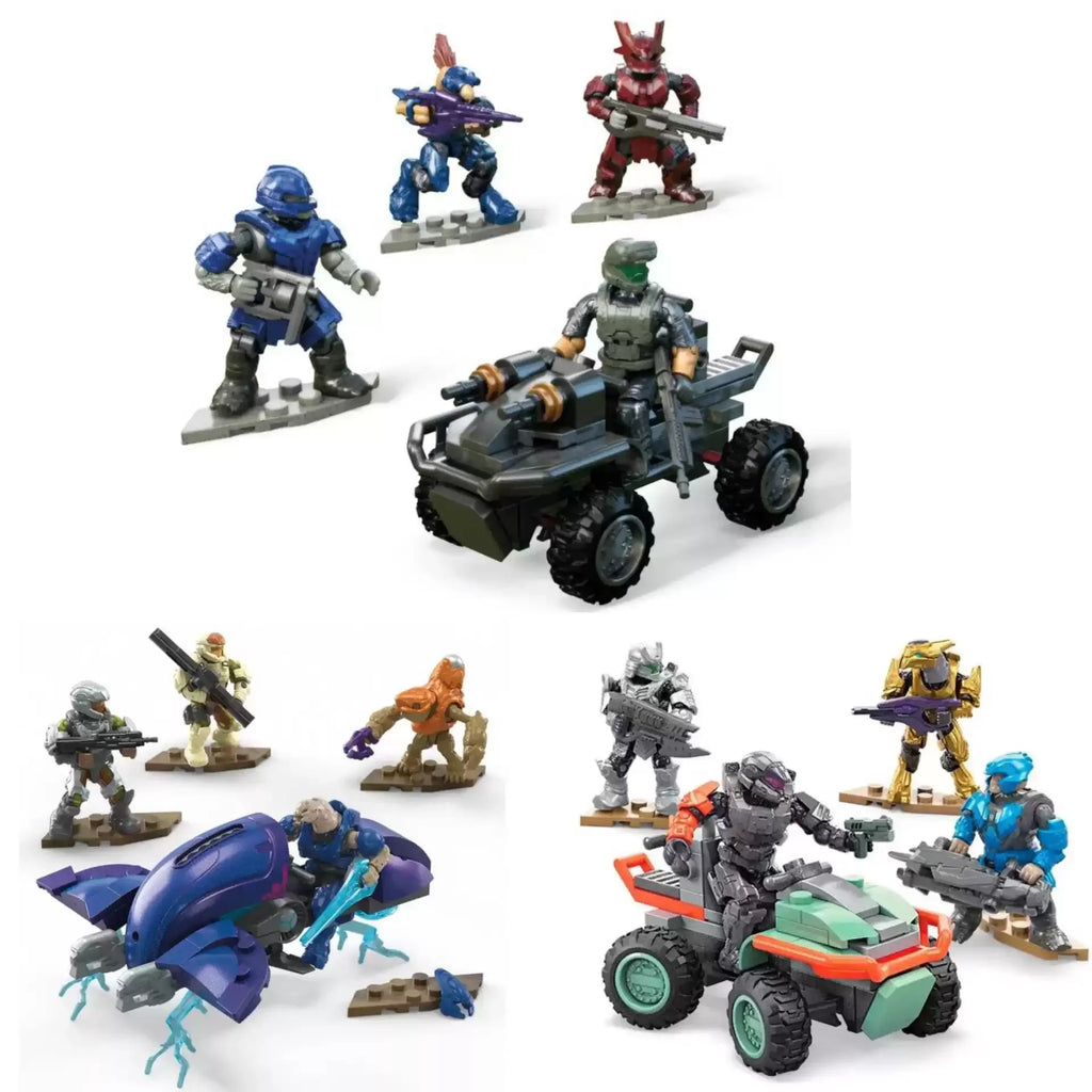 Mega Bloks Mongoose Outriders Gungoose Gambit Ghost of Requiem Loose Mini Action Figure Collectible Toy for Decoration And Gift