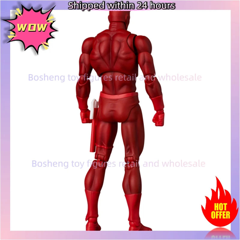 Original Medicom Toy Reissue Mafex No.223 Daredevil Comic Ver Mafex 223 Anime Action Collection Figures Model Toys