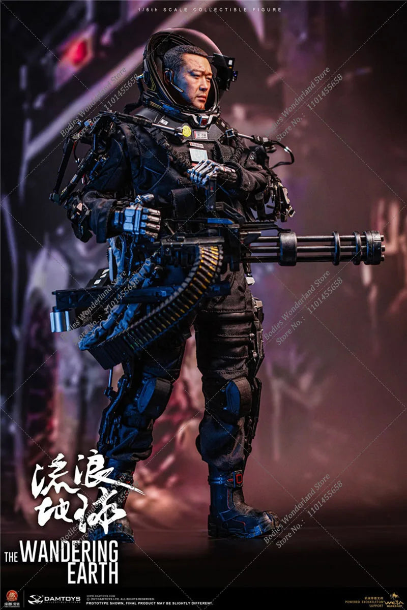 DAMTOYS 1/6 Scale DMS035 The Wandering Earth CN171-11 Rescue Unit Zhang Xiaoqiang Full Set Male Solider Action Figure Model Toys