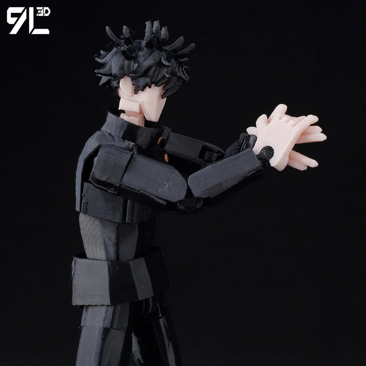 9L3D LUCKY13 Shikigami Duel Scene T13 Fushiguro Mahoraga Dogs Titan13 Poseable Dummy13 Anime Art Toys Model Christmas Gift