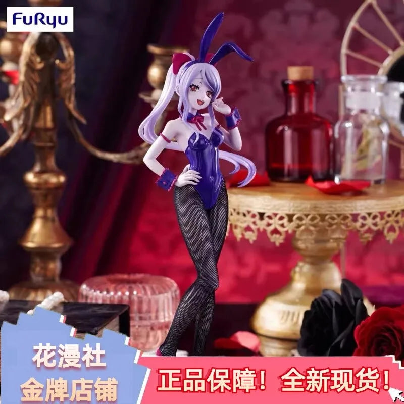 Original FuRyu BCB OVERLORD Bunny Girl Anime Actionfiguren Spielzeug für Kinder Geschenke Sammlermodell Ornamente