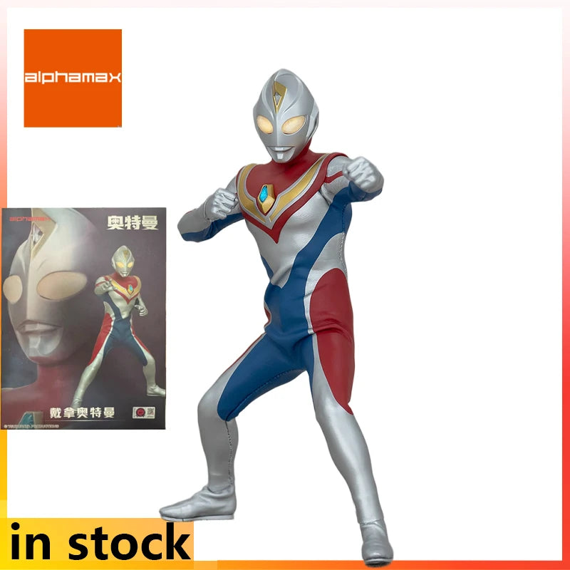 Alphamax Original Finished Product Movable Exquisite Doll Series Ultraman TigaAnime Toy Collectible Model Festival Gift for Boys