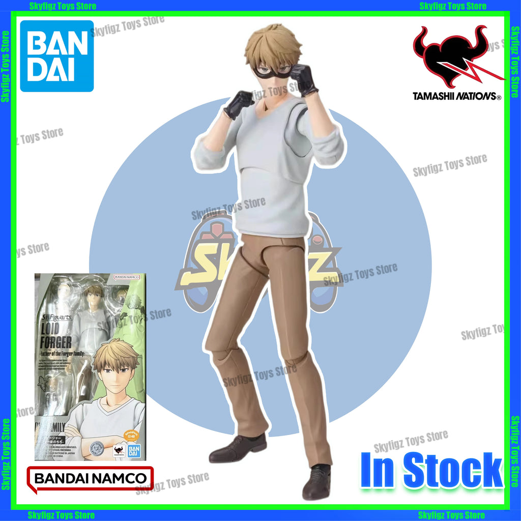 Bandai SHF Spy Play House Lloyd Folger Twilight Lounge Clothes Action Figure Ready Stock Action Figure Collection Gift