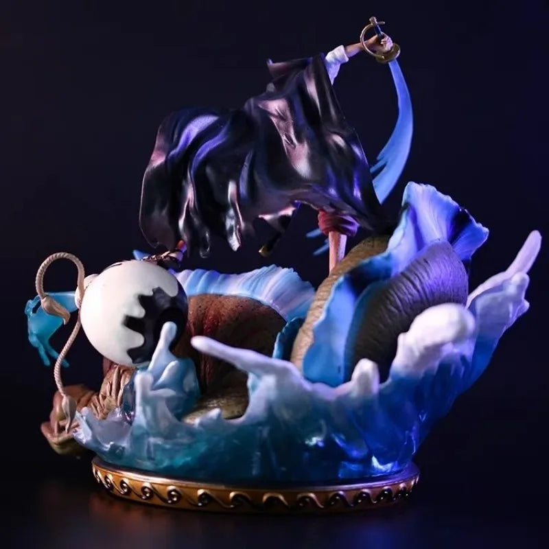 28 см One Piece фигурка Shanks бойна сцена червена коса счупена ръка аниме модел колекция настолен орнамент декорации детски играчки