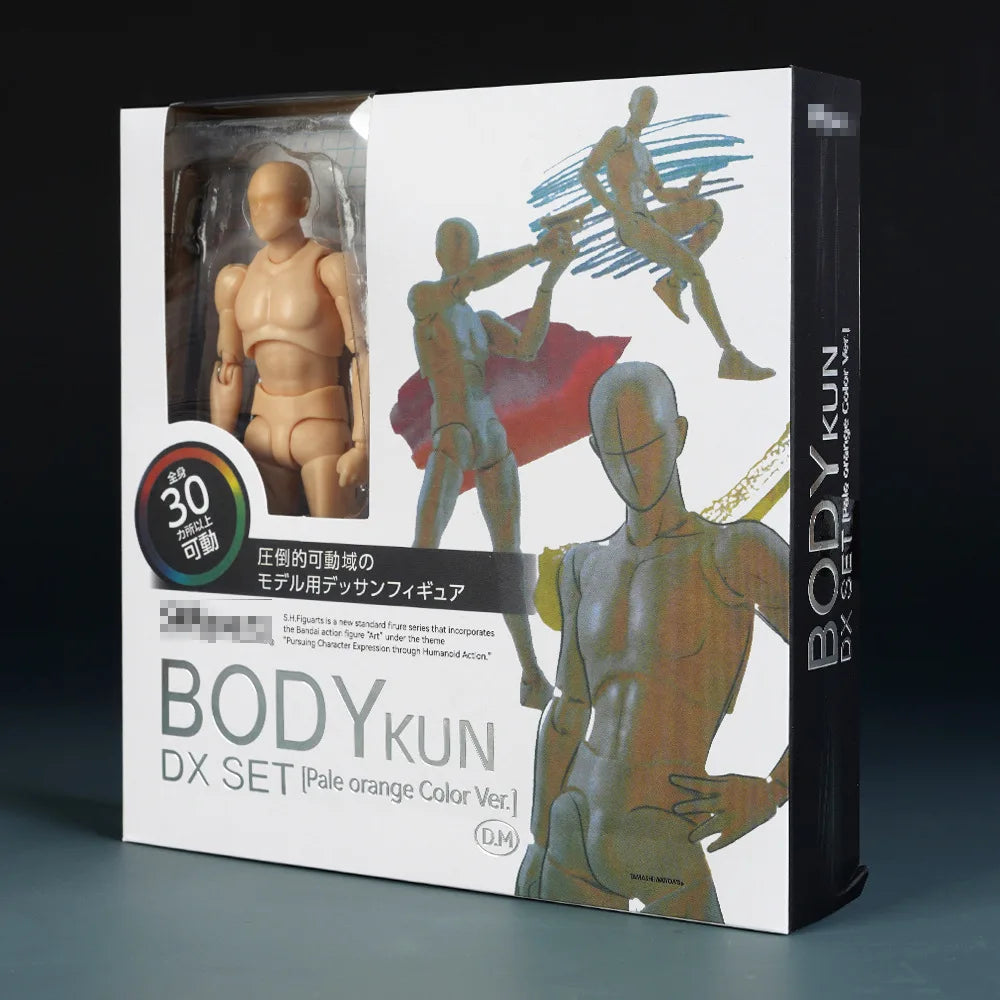 Sketch Draw Male Female Movable Body Kun Body Chan Joint Pain Anime Figure Shf Action Figure Toy Model Draw Mannequin