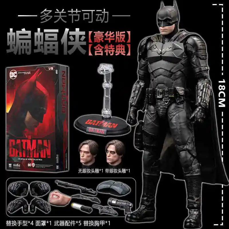 Hot Original Fondjoy Armored Batman Figure DC Justice League Figures Detective Comics 1/9 BATMAN PVC Model Joint Movable Kid Toy