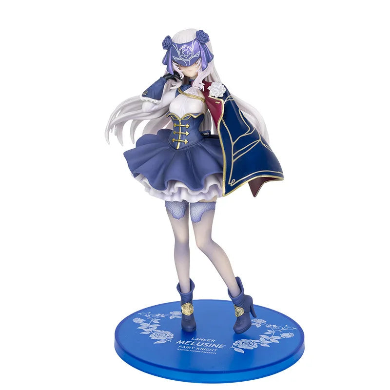 Fate Fairy Knight Mei Liuzhina Anime 2D-Modell Sammlerpuppe Orientalische menschliche Form Orchideen-Design Schönes Mädchen Weihnachtsgeschenk