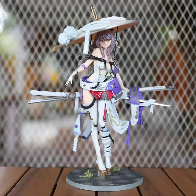 25CM Goddess of Victory: Nikke  Crimson Lotus  Limited Edition GK Model  Figure Art Toy Statue Collectible Merchandise Toy Gift