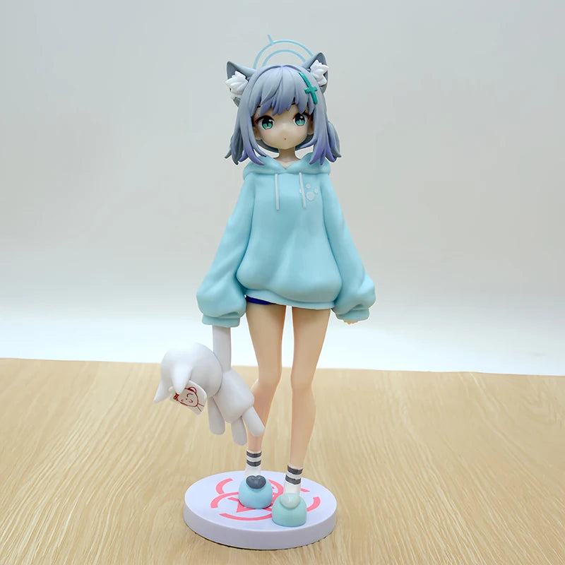 28cm Blue Archive Iochi Mari Anime Figure Yozakura Kirara/Sunaookami Shiroko/Urawa Hanako Action Figure Collectible Model Toys