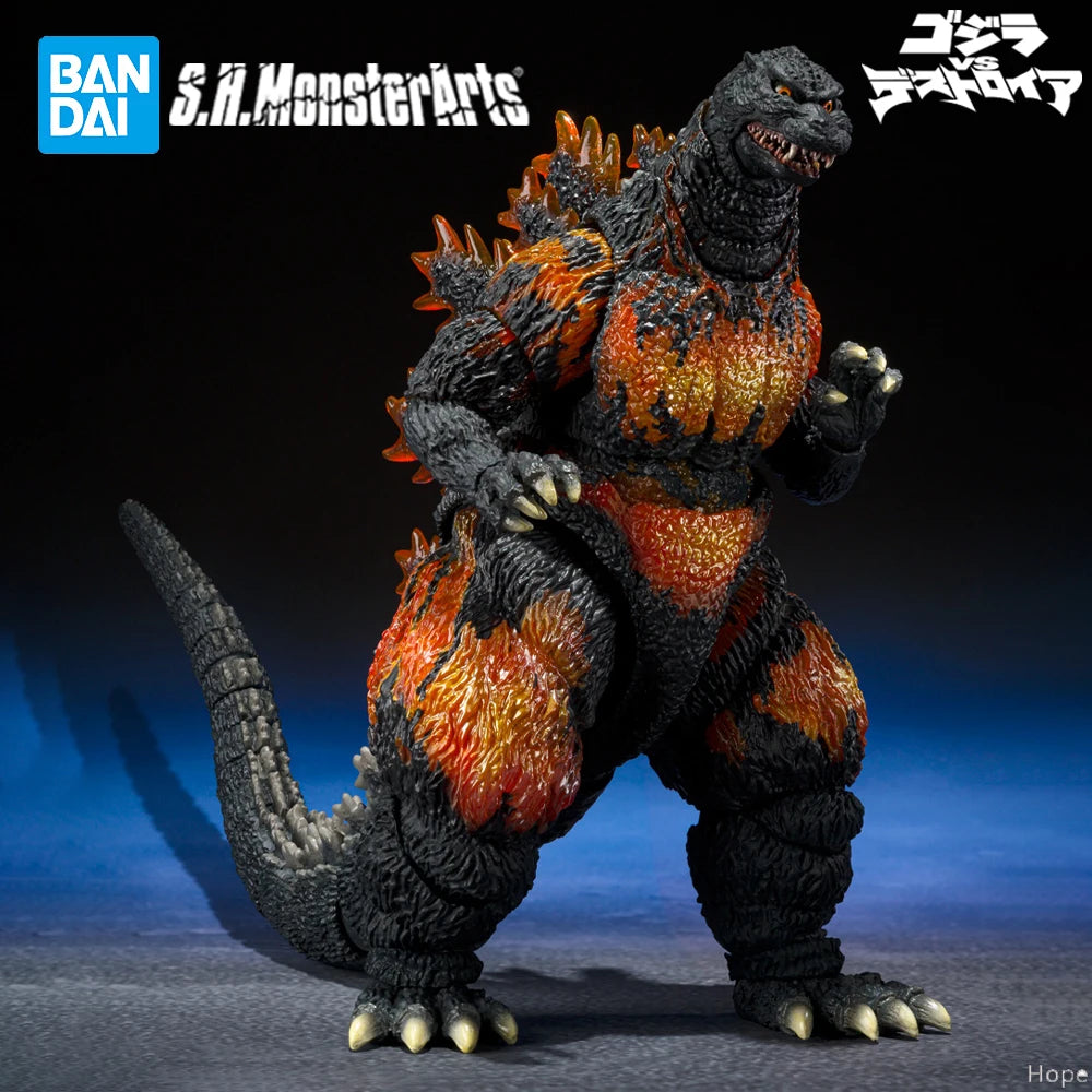 In Stock Original BANDAI SHMonsterArts Gojira VS Desutoroia 70th Anniversary Special 1995 Godzilla Figure Anime Action Model Toy