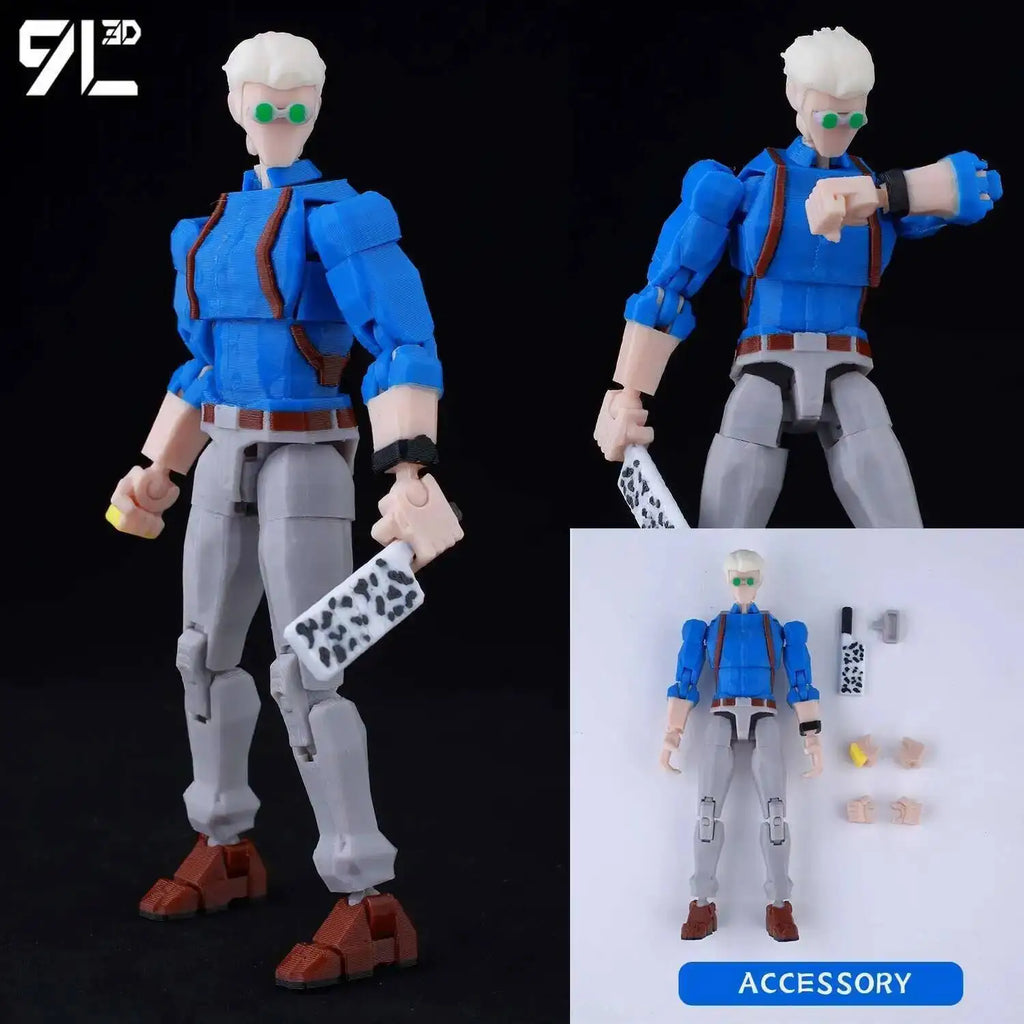 9L3D Gedruckt Lucky Dummy 13 Jujutsu Kaisen Gojo Satoru Toji Yuji Sukuna Anime Action Figuren Mannequin Yuuta Rika Modell T13 Spielzeug