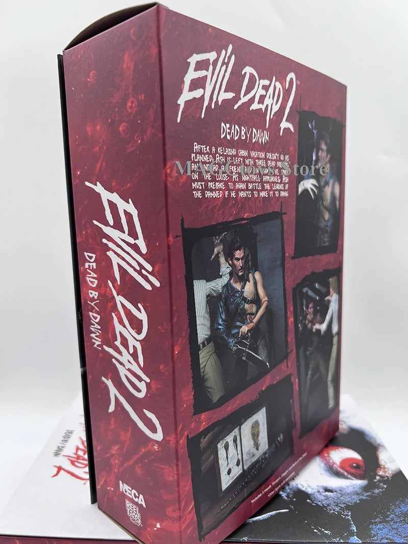 NECA Figure Classic Horror Movie  Evil Dead 2 Dead by Dawn Figure Evil Eligos Action Figure Toy Horror Christmas Halloween Gifts