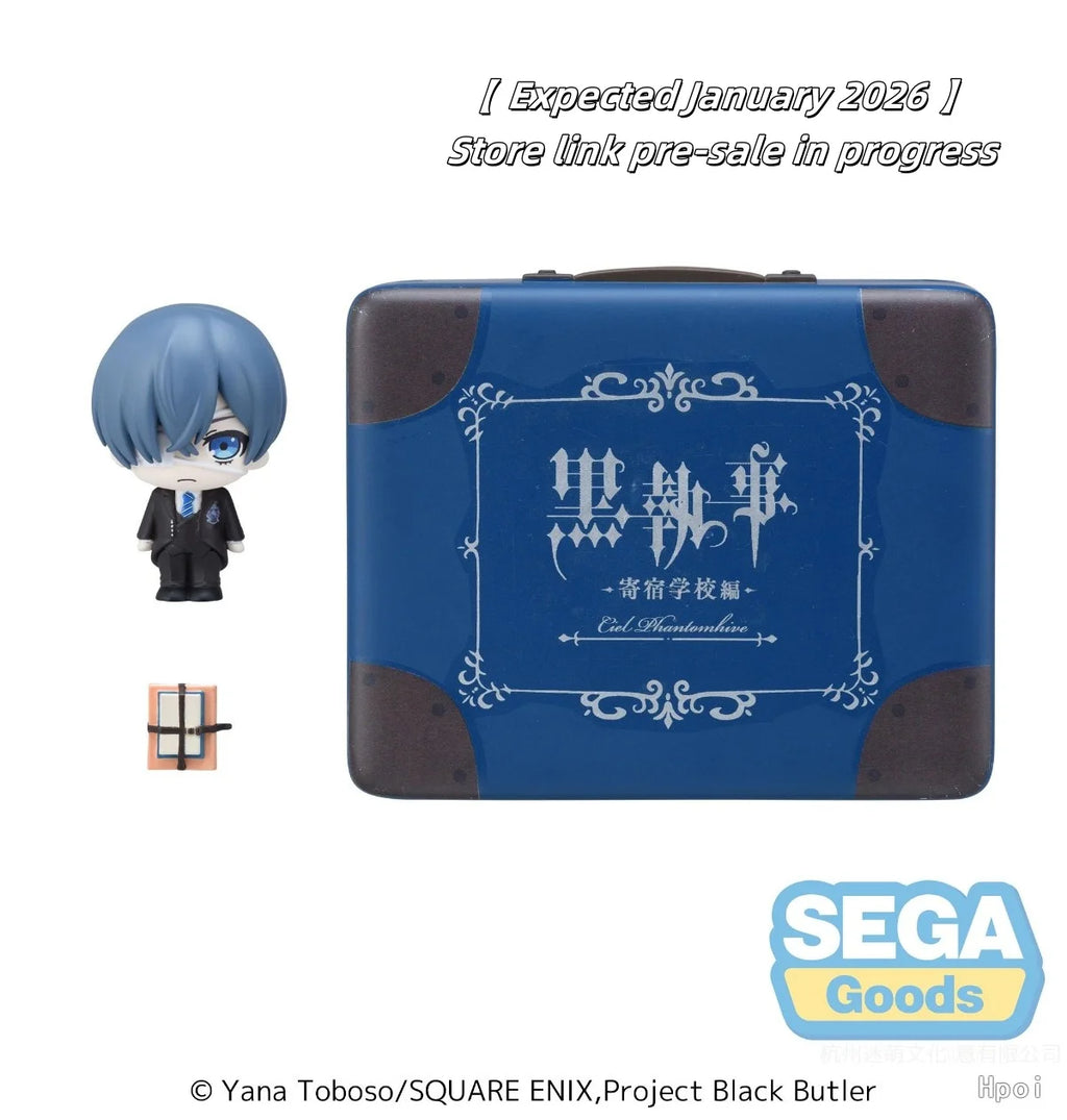 【 In Stock 】Sega Bandai  Black Butler  Sebastian/Ciel/Under Blue Sky Owl Dormito Taker Figure Anime Toy Genuine Model Collection