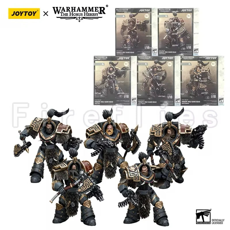 1/18 JOYTOY Action Figure 40K The Horus Heresy Space Wolves Figures And Mechas Logan Ghostwolf Anime Model Toy