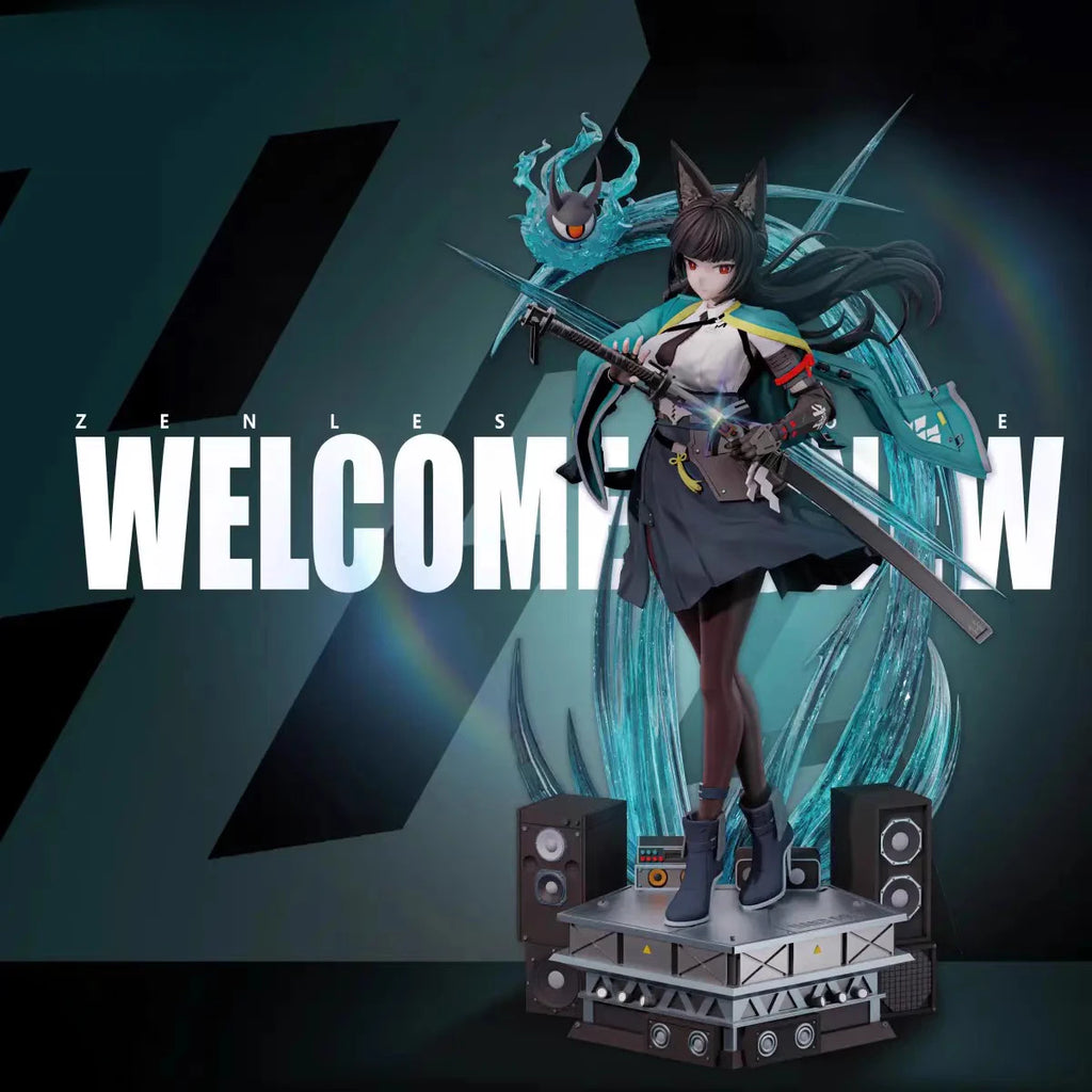 Character Sculpture Zenless Zone Zero Game Hoshimi Miyabi Action Figural Anime Statue Figures Cartoon Collectible Model Presale