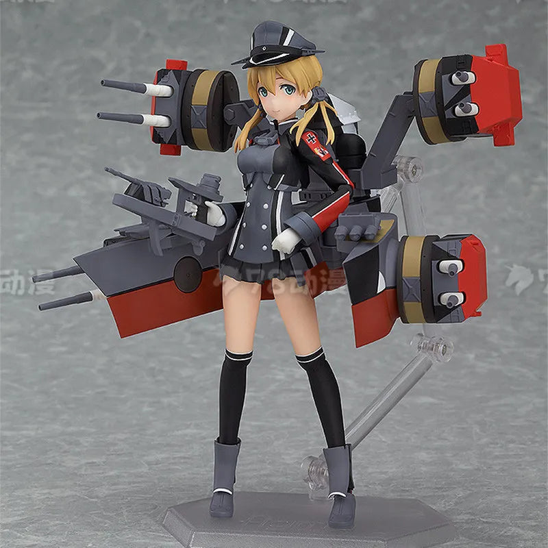 In Stock Max Factory Figma 303 Kantai Collection Prinz Eugen Anime Peripheral Movable Model Of Beautiful Girl Toys Gifts Figure