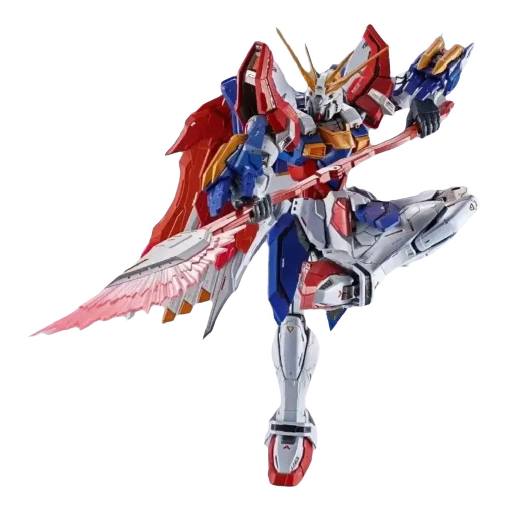 Genuine Bandai Original Gundam Figure Model Kits Anime Figures God Gundam & Burning GundamAction Model Toys Gift for Kids