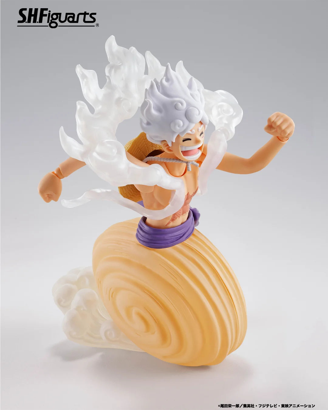 Original Bandai Sh Figuarts SHF ONE PIECE Monkey.D.Luffy Gear5 Future Island Egghead Action Figures Anime Model Toys Collection