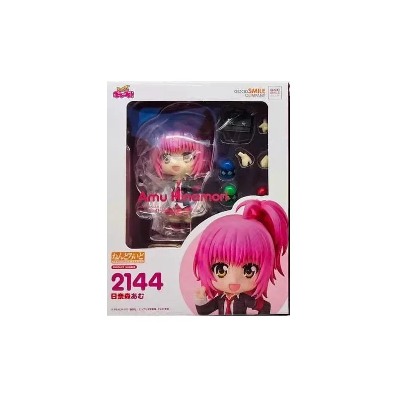 GSC Genuine Good Smile Shugo Chara Hinamori Amu Kawaii Anime Action Figures Toys for Boys Girls Kids Christmas Gifts Model