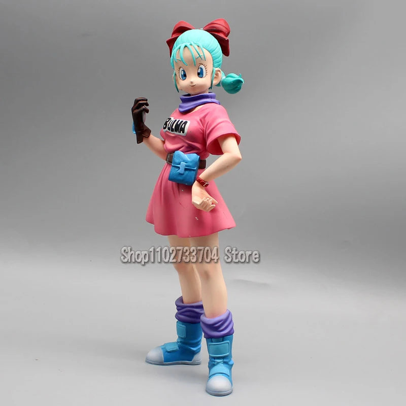Anime Dragon Ball Bulma Figures Bulma Glitter & Glamours Tenkaichi Budokai  Action Figures PVC Collection Model Toys Gifts