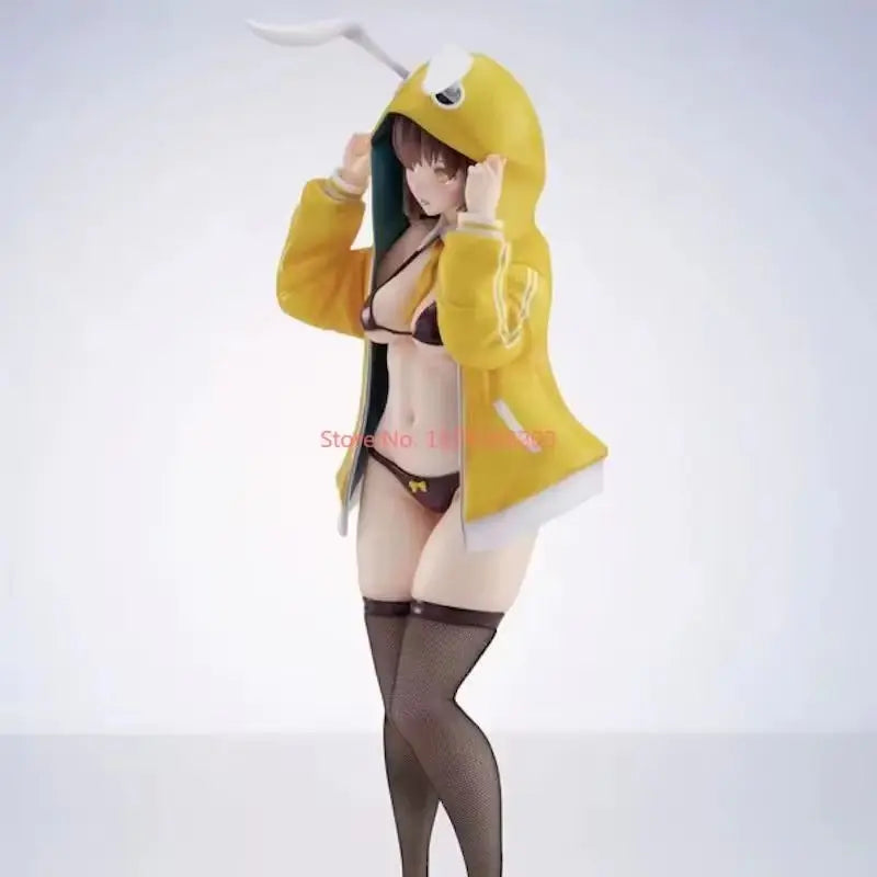 Hot Original Shyness Bunny Hinata 1/6 Koikoi Girls Toys Japanese Anime Pvc Action Figure Toy Game Collectible Model Doll