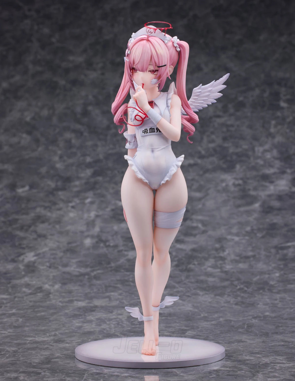 26cm Trainee Nurse Tsukiyomi Ai Luna Black/White Standing Pose Anime Pvc Figure Statue Desktop Decoration Gift
