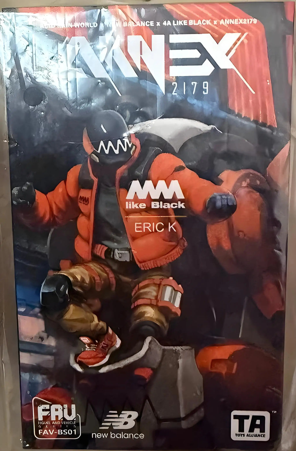 In Stock Acid Rain x AAAA like Black x ANNEX 2179 FAV-BS01 Eric K Movable Soldier Model Action Figure Toy Collection Gift