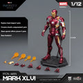НОВА оригинална аниме фигурка Fondjoy Iron Man MK46 Модел Комплект 1/12 Infinity Saga Ironman Mark 46 Сглобка ABS съвместна подвижна играчка за деца