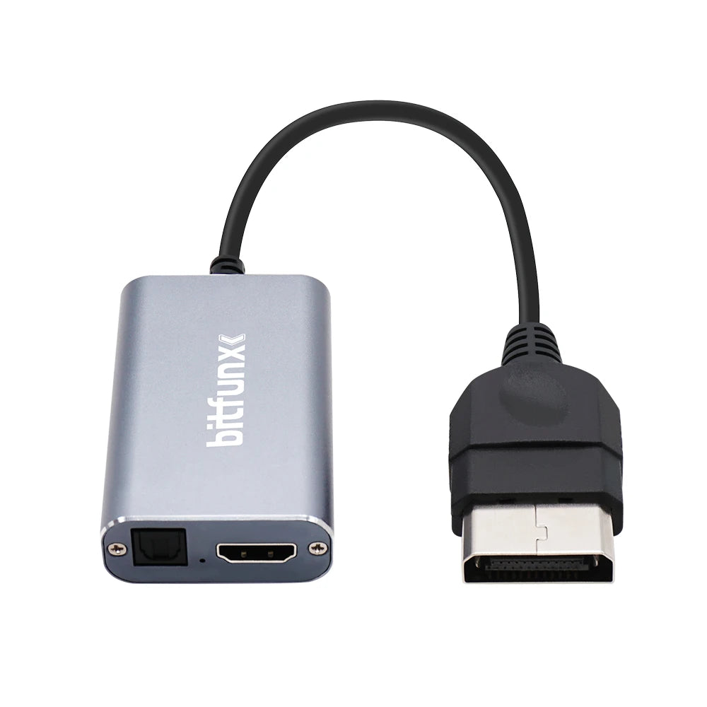 Bitfunx HDMI Adapter for XBOX Classic Retro Gaming Consoles HD Cable Accepts 5.1 Dolby Digital Surround Sound