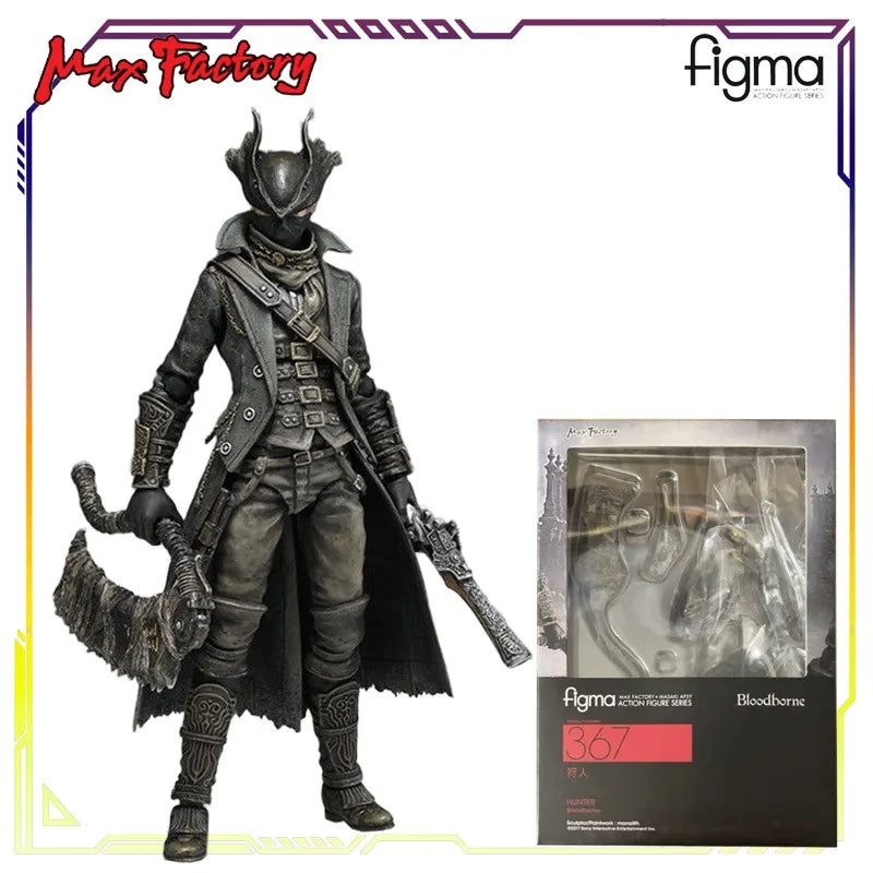 Max Factory Original Figma Bloodborne Series Sister Maria of The Spirit Clock Tower\Hunter  Anime Action Figure Model Toys
