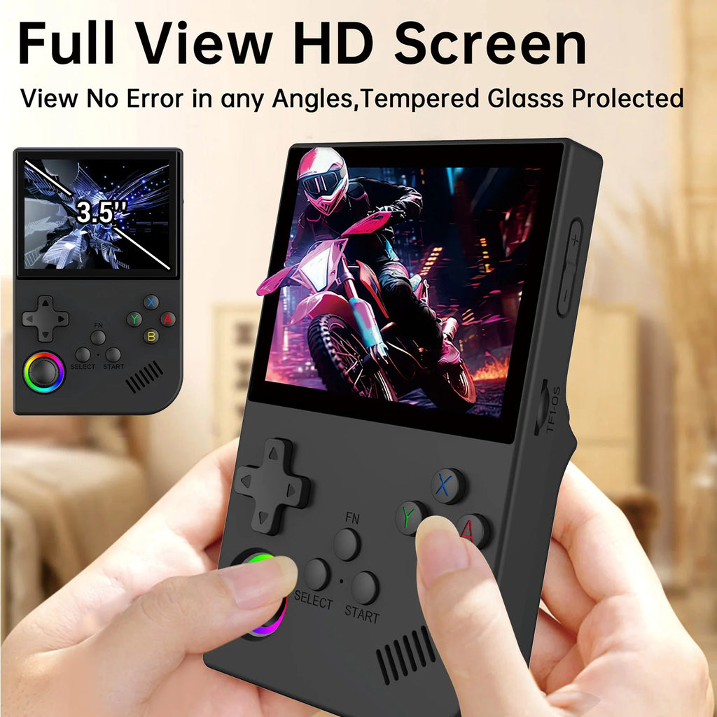 Handheld Retro Game Console Over 12 Simulators 3.5 Inch  Screen 3.5mm Headphone