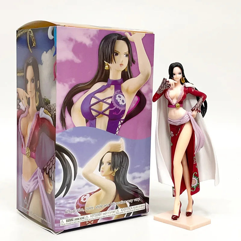 In Stock BANDAI DXF THE GRANDLINE SERIES EXTRA Boa Hancock Figure Anime One Piece Model Toy