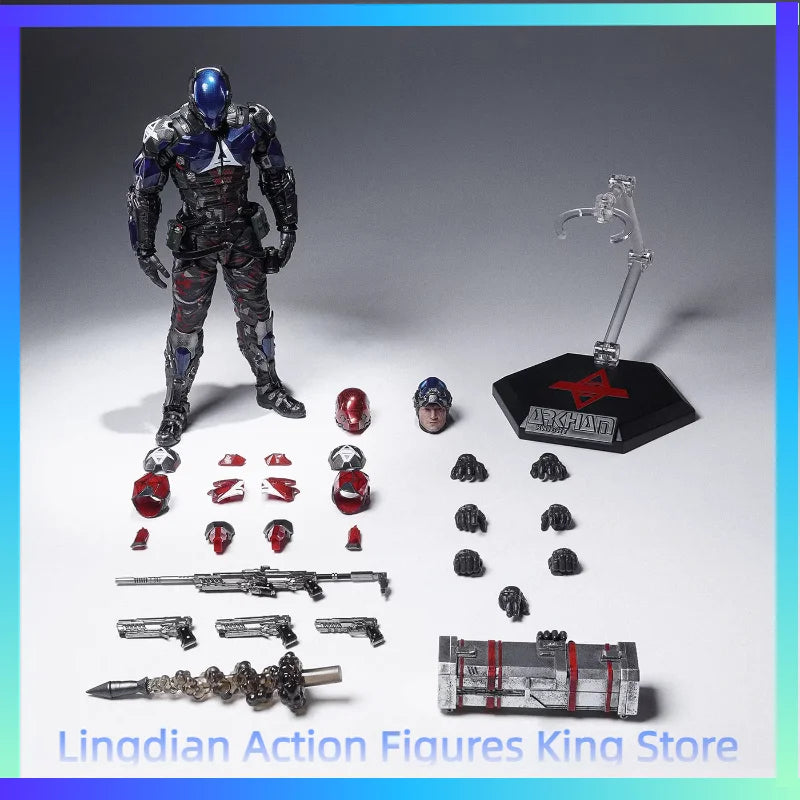 Enno Culture Ryohin Batman Arkham Knight 1/12 Finished Movable Animation Character Model Action Figure Toy Collection Gift