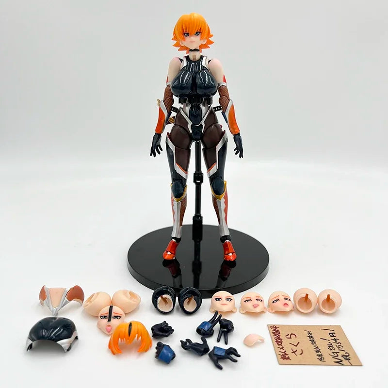 Taimanin RPGX Ingrid Beach Empress Anime Figure SECOND AXE Yukikaze Mizuki/Asagi/Sakura Igawa Action Figure Model Doll Toys 32cm
