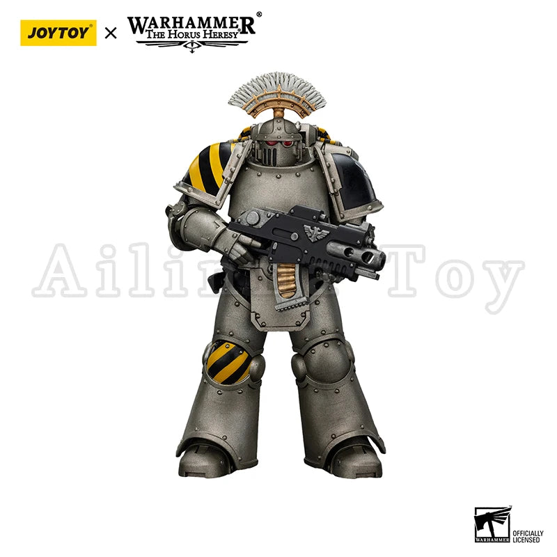 JOYTOY 1/18 Action Figure The Horus Heresy Iron Warriors Iron Circle MKlll Tactical Tyrant Siege MKVI Tactical Anime Model