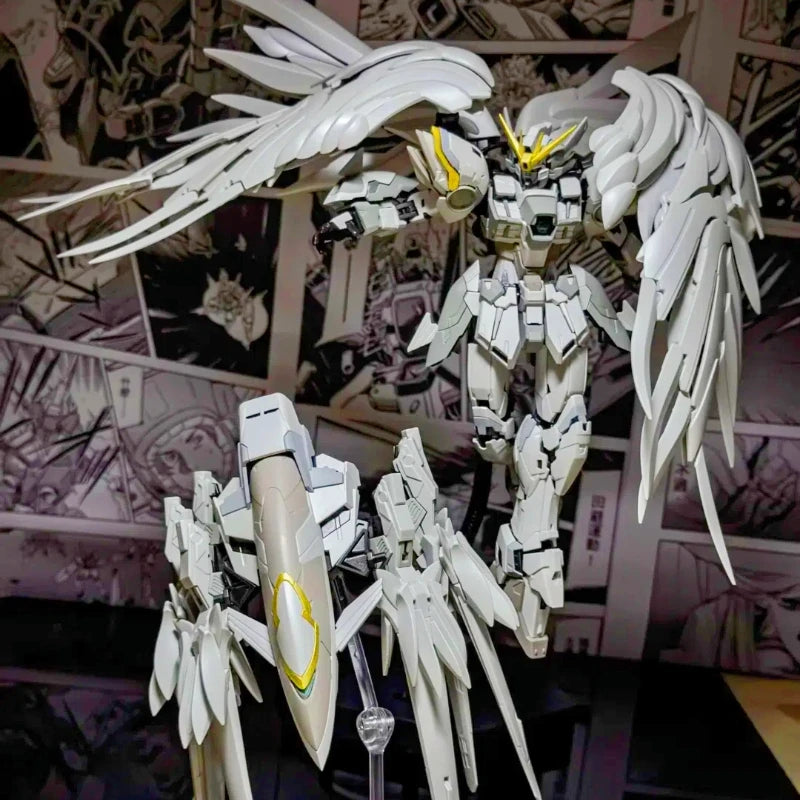 New Daban 8827 1/100 Fix Wing GD Snow White Alloy Frame Ew Mecha Action Figure Kit Anime Assembly Model Toy Ornament CT Boy Gift