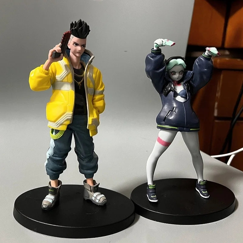 Hot Sales 22cm Cyberpunk #2077 Edgerunners Anime Figure Super Hacker Edge Walker Lucy Action Figure Collection Model Doll Toys
