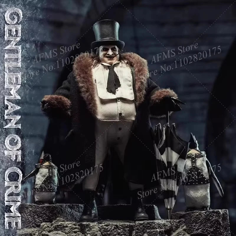 ETX8 1/6 Scale Collectible Figure Penguin Villain Gentleman Of Crime Full Set 12inch Men Soldier Action Figure Body Toys