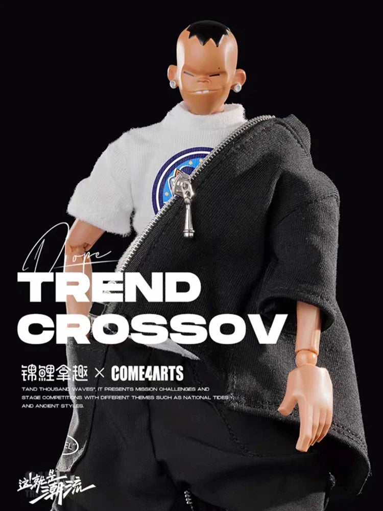 Come4arts Hip-Hop Street Dance Series Anime Figures Trendy Fashion Movable Toy Collection Decoration Model Toys For Boys Gift