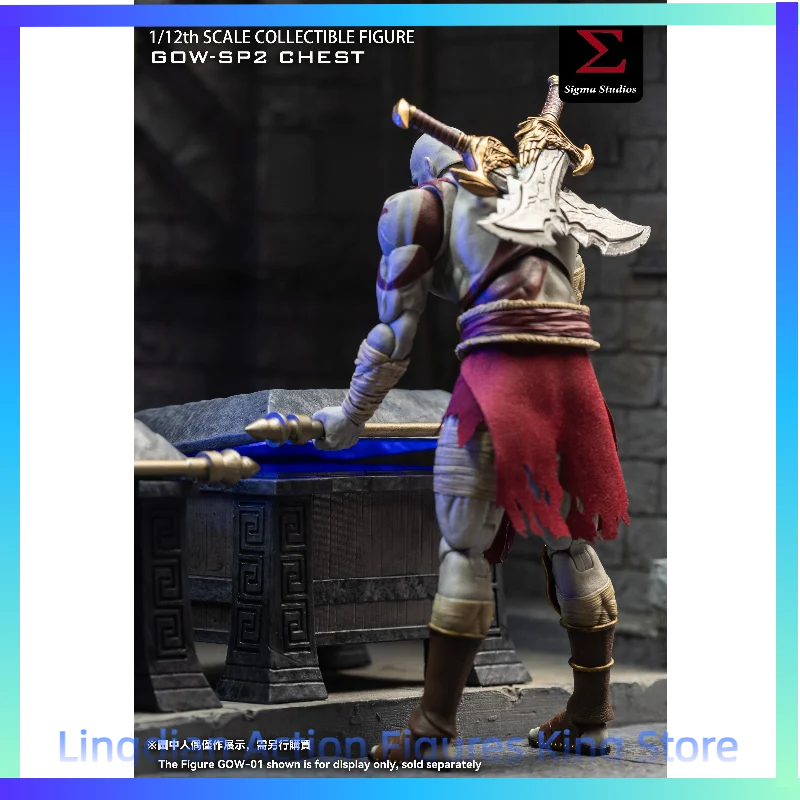 New Product Pre-sale Sigma Studios Thin Aunt 1/12 GOW-SP1 Throne TreasureBox God of War Kratos Matching Soldier Accessories Pack