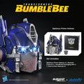 KBGO Transformers Optimus Prime Wearable Helmet - Voice-Controlled with Light-Up LED Eyes & Movable Mask, Collectible Armor Prop